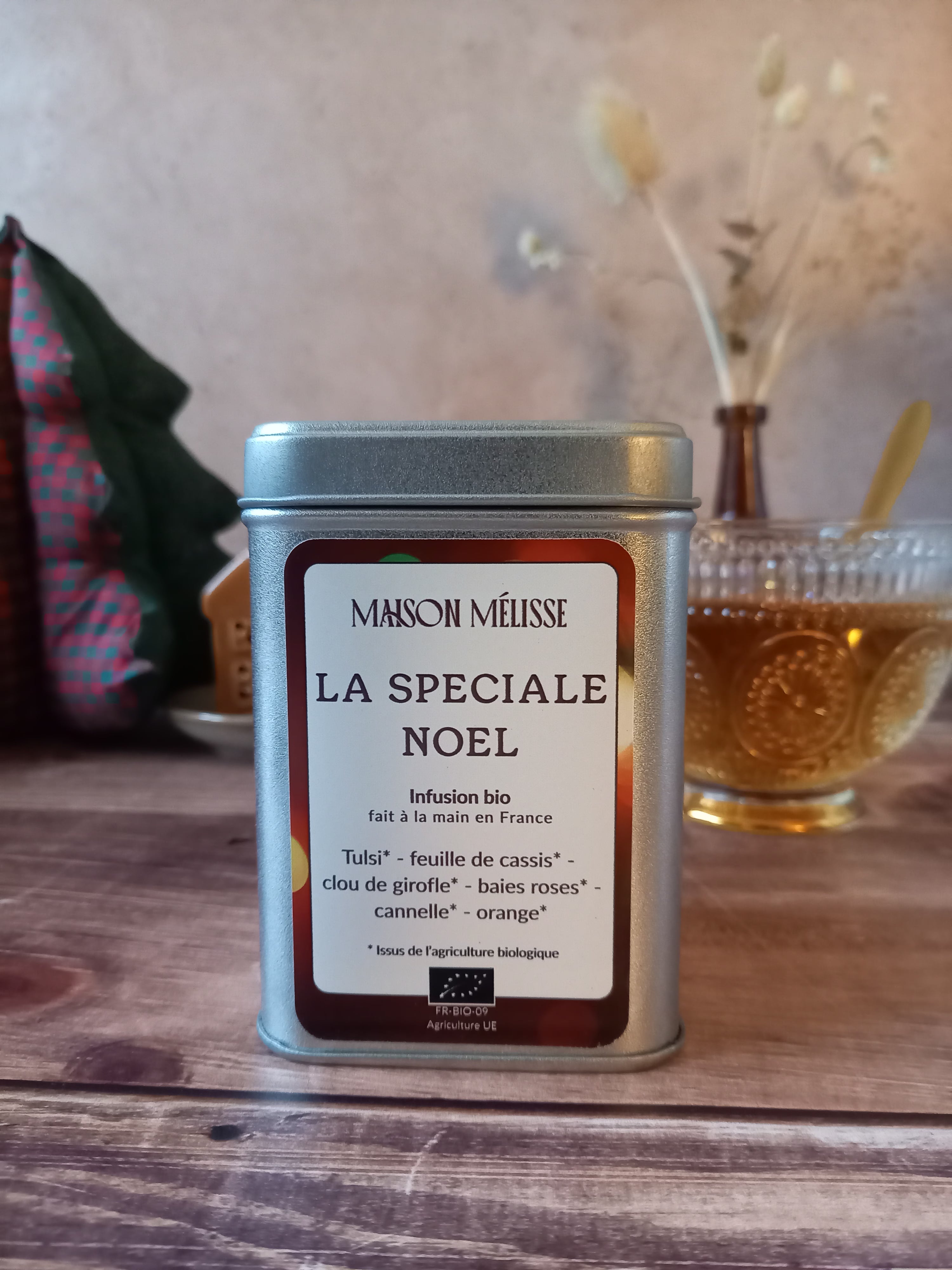 La spéciale Noël - infusion artisanale et bio de Noël